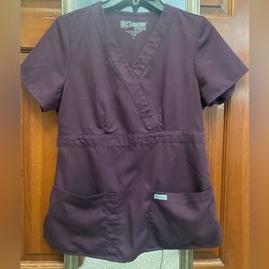 Scrub Top Grey’s Anatomy Purple Small